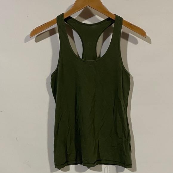 Lululemon athletica athletic Olive Green Women's Tank Top - Picture 1 of 3